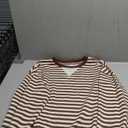 ANRABESS Women Striped Sweatshirts Oversized Crewneck Long Sleeve Shirts Y2K Pullover Top 2025 Fall Outfits Fashion Clothes Size M