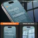 BENKS Matte Screen Protector for iPhone 16 Pro [2 Pack], Full Coverage Tempered Glass, Anti-Glare & Anti-Fingerprint, Easy Installation with Auto Dust Removal, Bubble-Free