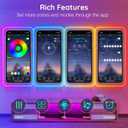 AILBTON 20Ft Neon Rope Lights,Flexible Led Rope Lights Control with App/Remote, Multiple Modes Music Sync Gaming RGB Led Neon Lights for Bedroom Outdoor