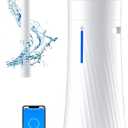 Smart Humidifier Large Room for 2000 sq ft, 17L/4.5Gal Humidifiers for Bedroom with Wi-Fi App & Remote Control, Ultrasonic Cool Mist Large Humidifiers for Home with Essential Oil Box, 3 Speed (White)