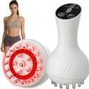 HarrFlow Lymphatic Drainage Massager & Anti Cellulite Massage Tool, Lymphatic Massager,Helps Reduce Stretch Marks & Cellulite，for Belly, Arms & Legs,Body Sculpting Machine with Heat & Vibration