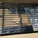 DUMOS 3-Tier Metal Wire Storage Shelves, Adjustable Standing Storage Rack Shelf, Heavy Duty Steel Shelving Unit Organizers for Kitchen Bathroom Pantry Garage, 23.3" W×13.4" D×30" H, Black
