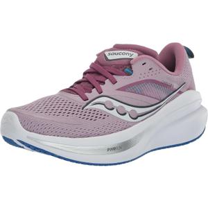 Saucony Women's Omni 22 Sneaker (9, Orchid/Cobalt)