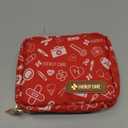 EVERLIT Mini Rescue Pack | 105 Medical Essentials Organized in Portable Storage Bag | Pocket Size Kids First Aid Kit with D Ring | Small Family-Friendly Travel Medical Kit (Original)