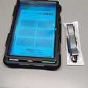 SEYMAC Case for Samsung Galaxy Tab S10 FE+/ S10 FE Plus 5G 13.1 2025, Heavy Duty Full-Body Shockproof Protective Case with Screen Protector, Stand, Hand/Shoulder Strap and Pen Holder, Black