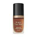 Too Faced Born This Way Natural Finish Longwear Liquid Foundation | Medium-To-Full Coverage | Hydrating + Oil Free (24 Spiced (Very Deep with Rosy Undertones))