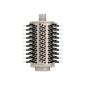 Shark FlexStyle Round Hot Air Brush Attachment for Blow Dryers, Hair Styling Tool for Straight, Wavy, Curly, and Coily Hair, Stone (Pack of 1)