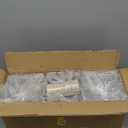 150 Pack Charcuterie Boxes with Clear Secure Lids, 4.7x4.7x2.6 Inches White Square Disposable Food Containers Cookies Boxes for Sandwich, Pastry, Dessert