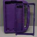 Kids Case for Samsung Galaxy Tab A7 Lite 8.7" Tablet, Built-in Screen Protector, Shockproof Handle Stand Protective Case for Samsung Galaxy Tab A7 8.7 inch 2021(SM-T220 / T225 / T227), Purple