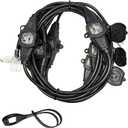 25FT Power Extension Cord 3 Prong, 16 Gauge SJTW 5-15R Cable Male Plug to Female Connector,7 Outlets Multiple Evenly-Spaced Plug,Suitable for Stage Setting or Outdoor,UL Certified Outlet Cable