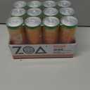 ZOA Zero Sugar Energy Drinks, Mango Splash - Sugar Free with Electrolytes, Healthy Vitamin C, Amino Acids, Essential B-Vitamins, and Caffeine from Green Tea - 12 Fl Oz (12-Pack) (EXP 10/23/26)
