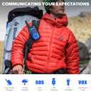 Wishouse Walkie Talkies for Adults Long Range-Rechargeable 4 Pack 2 Way Radios, Hiking Accessories Camping Gear Xmas Birthday Gift for Kids Family with Lamp,SOS Siren,NOAA Weather Alert,Easy to Use