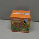 28 Pack Valentine Mochi Squishies Gifts for Kids, Greeting Cards and Animal Mochi Squishies Filled Heart-Shape Box Kawaii Squishies Stress Relief Fidget Toys Classroom Exchange Party Favors