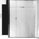 Portfolio Folder for Artwork Art Portfolio Binder 2 Packs 11"x17" Demo Book Black Portfolio Folder with Protective Film Binder with Plastic Sleeve 30 Pockets 60 Page Capacity