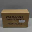 Flameless Battery Operated Flickering Candles:3PACK Red Real Wax Pillar Candle,Electric LED Candle with 10-Key Remote Control and 24 Hours Timer for Home Decoration Holiday Party