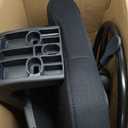 Primy Tall Drafting Desk Chair - Armless, Adjustable Height, Mesh Back, Rolling, Standing Desk Chair for Art Room, Office or Home (Black) (PR777-Z)