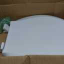 KOHLER K-35585 Cachet Recycled Plastic, Readylatch, Quiet-Close, Soft Close Round Toilet Seat
