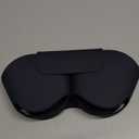 for Apple Airpods Max Case, Smart Case Cover Accessories with Sleep Mode Made by PU Leather Original Replacement Carrying Case for Airpod Pro Max Headphones, Black