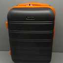 Rockland Melbourne Hardside Expandable Spinner Wheel Luggage, Charcoal, Carry-On 20-Inch