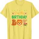 I'm The Birthday Boy Lion Family Party Decorations T-Shirt, Size XS