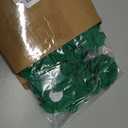 PATIKIL 2" Chiffon Flowers, 30Pcs Fabric Flowers Sewing Appliques Embellishments with Rhinestone Pearl for DIY Crafts Wedding Headbands Party Decoration, Green