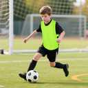 baotongle 6 Pack Pennies Scrimmage Training Vest for Soccer Scrimmage Vest Practice Jersey for Adult Youth