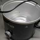 Crock-Pot 2-Quart Manual Slow Cooker, Feeds 2+ People, Great for Small Meals, Dips, & Sides; Removable Stoneware is Oven & Dishwasher Safe, Black