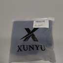 XUNYU Longline Sports Bras for Women One Shoulder Workout Tank Tops Built in Bra Open Back Yoga Top Athletic Gym Shirt (L)