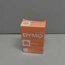 DYMO Authentic LT Plastic Labeling Tape for LetraTag Label Makers, 1/2" (12mm), Black Print On White Tape, 6-Pack