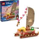LEGO Disney Moana's Adventure Canoe Building Toy Set - Pretend Play Toy Boat for Kids, Girls & Boys, Ages 6+ - Disney Gift Idea for Fans of Moana - 43270