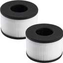 Improvedhand BS-03 HEPA Filter Replacement for PARTU Air Purifier Part U and Part X, Pack of 2