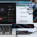 Wireless HDMI Transmitter and Receiver 328FT/100M,4K Decode Plug & Play Portable 5G+2.4G Wireless Display Adapter Extender Kit for Video and Audio to Monitor