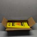 4-Pack Caution Wet Floor Sign, 17.5" Height, Bright Yellow, Double-Sided A-Shaped Frame Design, Bilingual Caution Message