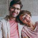 BLOEXCLU 4 Pack Progressive Multifocus Reading Glasses for Men Women TR90 Sports Style Anti-Blue Light Computer Readers