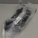 WDIRARA Women's Off The Shoulder T Shirts Metal Button Long Sleeve Tee Going Out Top (Black), XL