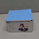 Wireless Charger for Samsung/Android,6 in 1 Alarm Clock Charging Station for Bedrooms with Bedside Clock Night Light for Samsung S25/S24/S23 Ultra/Buds,Watch Charger only for Galaxy Watch 8/7/6-Black