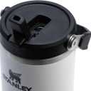 STANLEY IceFlow 2.0 Flip Straw Tumbler with Handle 30 oz | Twist On Lid and Flip Up Straw | Leakproof Water Bottle | Insulated Stainless Steel | BPA-Free | Chalk