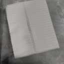 TEXAS LINEN CO. Luxury Egyptian Cotton Queen Stripe Sheet Set, 600 Thread Count Extra Long Staple 4 PC Set, Queen Silver Damask Sheets, Soft, Cooling Sateen Weave Sheets Upto 18 in Deep Pocket