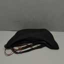 Straw Cowboy Hats Straw Cowgirl Hat for Women Men Wide with Shapeable Wide Brim Foldable Vacation Beach Sun Hat (One Size, Black)