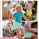 3 Pack Girls Bike Shorts 5-14 Years