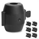 10.6oz(0.66lb) Pull Down Faucet Hose Weight Ball, Kitchen Sink Pull Out Sprayer Hose Gravity Ball Replacement Part, Universal Bathroom Basin Sink Stainless Steel & Braided Hose