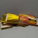 Mudder 5.9 Inch Square Paper Floating Lanterns with LED Tea Lights Candles for Wishing Praying Blessing Wedding Festival Event Party Memorial Pool Patio Side Decoration (20 Pack)