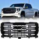 Black Grille Compatible with 2022-2024 GMC Sierra 1500 SLT/AT4/AT4X 84878061