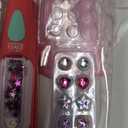 Hair Gem Stamper Kit, Bling Hair Jewels for Girls Toys, Hair Styling Tool with Reusable Shining Diamonds, Birthday Gifts Toys for Girls Ages 3 4 5 6 8-12