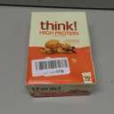 think! Protein Bars, High Protein Snacks, Gluten Free, High Fiber, Peanut Butter Chocolate Chunk, 10 Count, Best By January 07, 2026