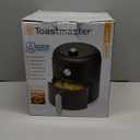 Toastmaster 2.6 Quart Air Fryer - Instant Air Fryer with 2.46 Liter Capacity - Kitchen Appliance for Healthy Cooking - Compact Appliance with Slide-Out Basket - Oil-Free Kitchen Gadget