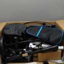 Knee ScooterKnee Scooter for Adults for Foot SurgerySteerable Knee Walker for Foot Injuries Compact Crutch Alternative with Dual Braking System (Blue)