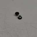 BWE Sink Basin Trim Overflow Ring Cover Black Bathroom Vessel Vanity Basin Bath Sink Brass Insert in Hole Round Caps Double (Pack of 2, Black)