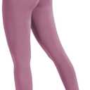 Sunzel Scrunch Butt Lifting Leggings for Women High Waisted Seamless Workout Leggings Gym Yoga Pants (Pink, L)