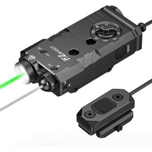 EZshoot 1600 Lumens Rifle Light Laser IR 3-in-1 Combo, Ar Light Laser Combo Magnetic Rechargeable with Remote Switch, Aluminum Flashlight for Rifle Compatible with Picatinny and M-Rail